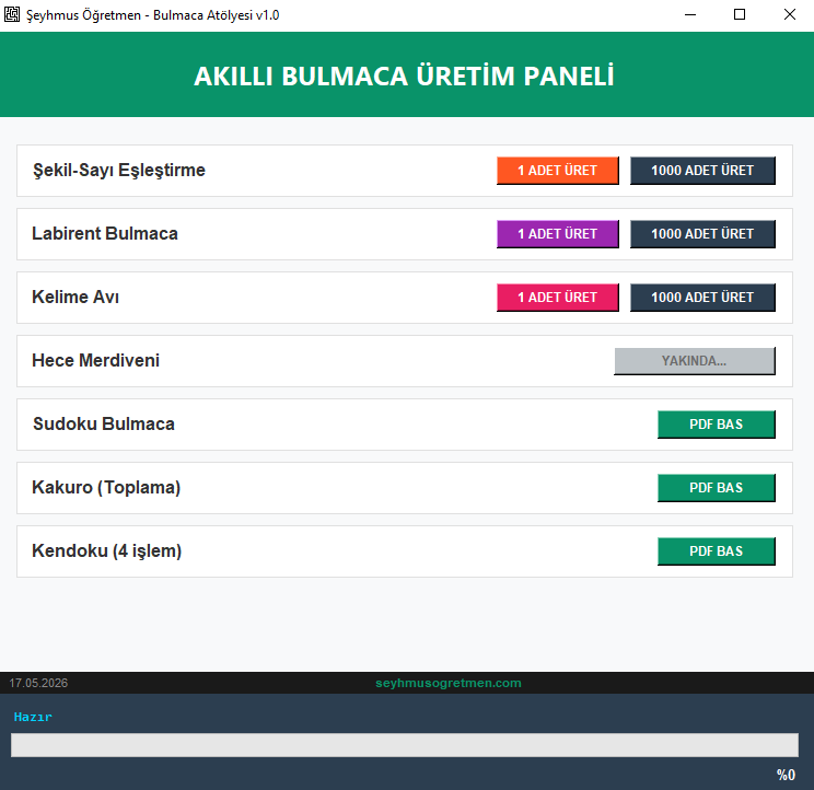 Bulmaca Programı v2026
